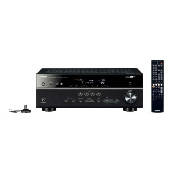 Yamaha RX-V577 Anschlussanleitung