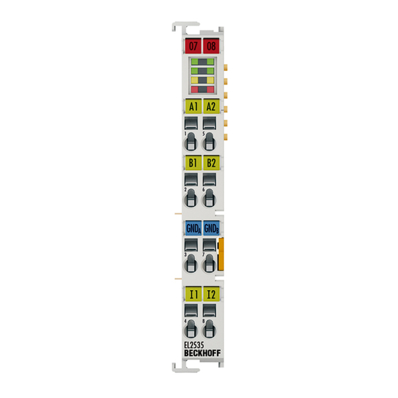Beckhoff EL2535 Dokumentation