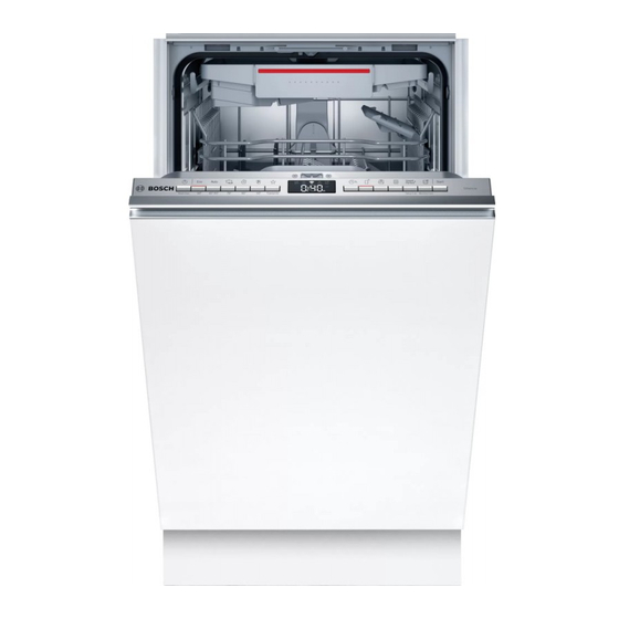 Bosch SPV4EMX21E Gebrauchsanleitung