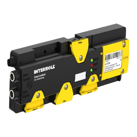 Interroll ConveyorControl Betriebsanleitung