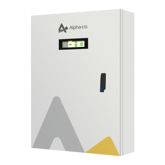 Alpha ESS BACKUP BOX PLUS Installationshandbuch