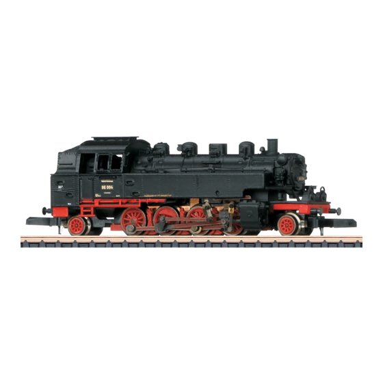 Märklin H0 86 Series Gebrauchsanleitung
