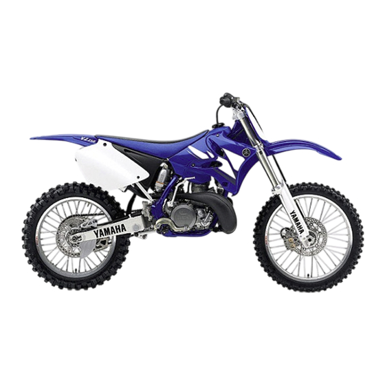 Yamaha WR250F Fahrer- Und Wartungshandbuch