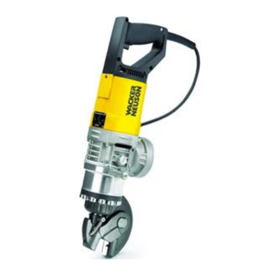Wacker Neuson RCP 12 Betriebsanleitung