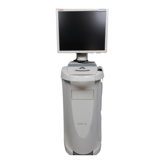 Sirona CEREC AC HW8614 Handbücher