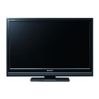 Sharp Aquos LC-37D653E Bedienungsanleitung