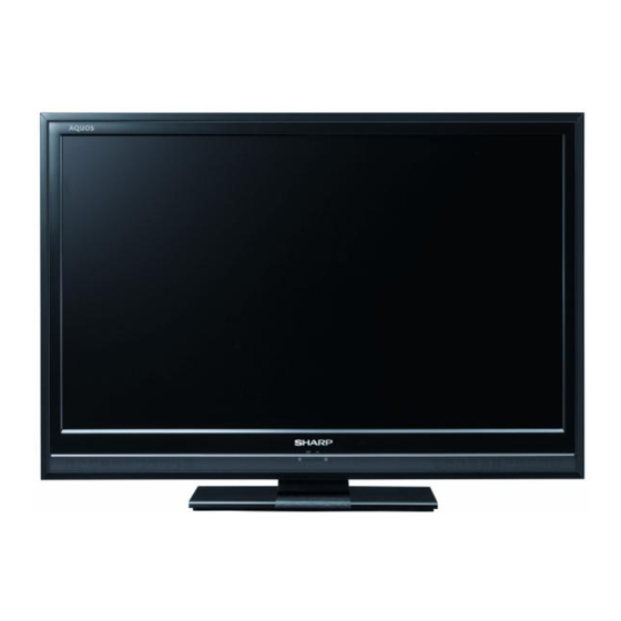 Sharp LC-32D653E Bedienungsanleitung