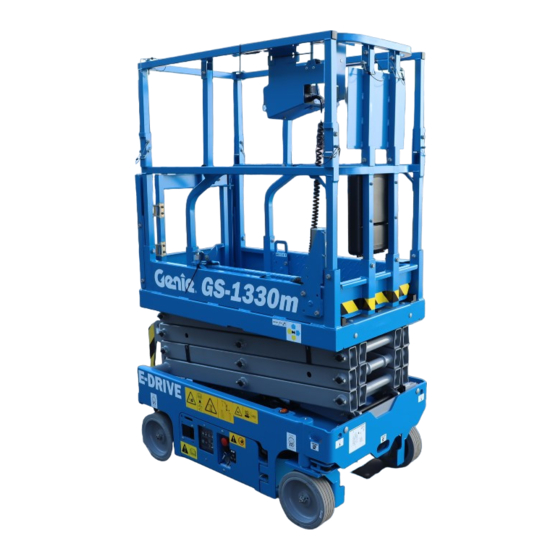 Terex Genie GS-1330m Bedienungsanleitung