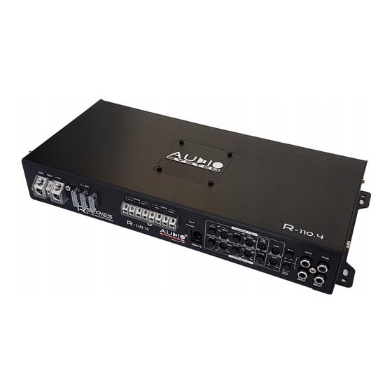 Audio System R-110.4 Bedienungsanleitung