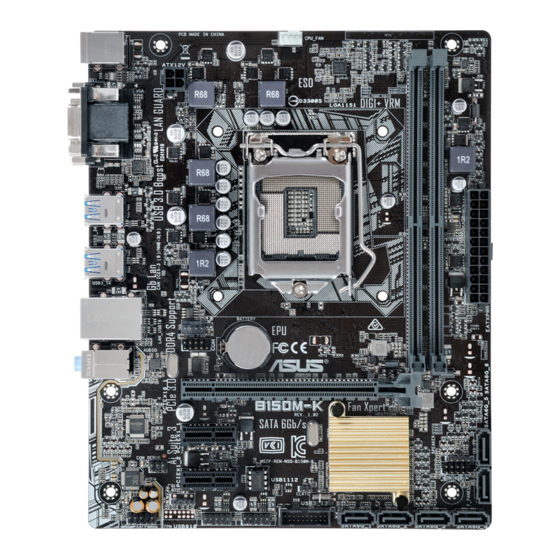 Asus B150M-K D3 Bedienungsanleitung