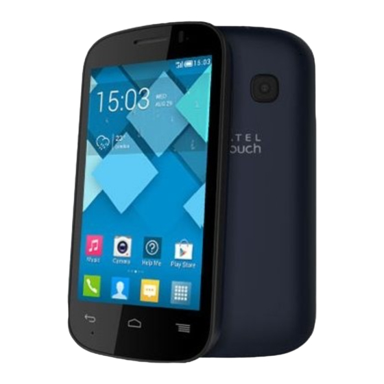 Alcatel One Touch PopC2 - 4032D Bedienungsanleitung