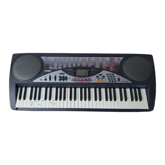 Casio LK-50 Schnellstartanleitung