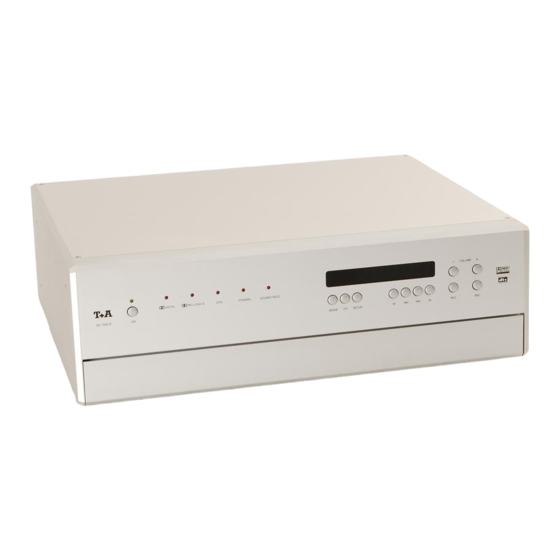 T+A DD 1230 R Betriebsanleitung