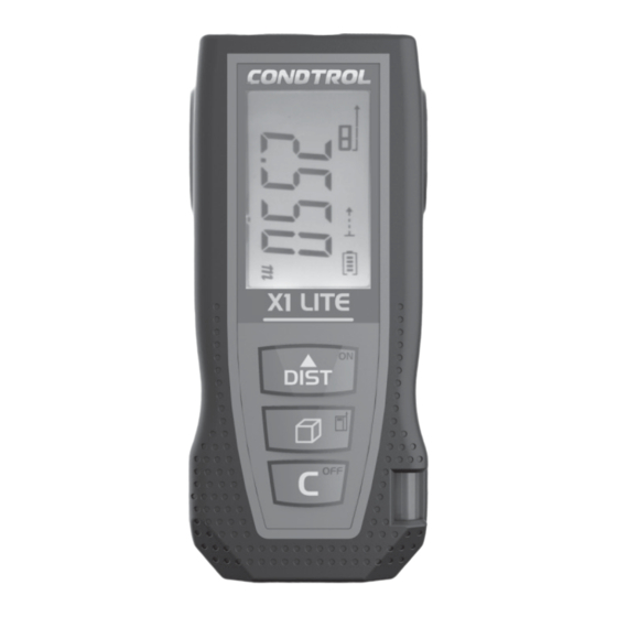 CONDTROL X1 Lite Bedienungsanleitung