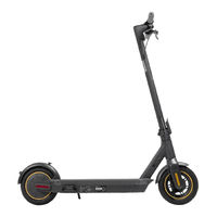 Segway ninebot KickScooter MAX G30 Bedienungsanleitung