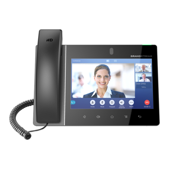 Grandstream GXV3380 Handbücher