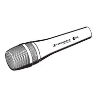 Sennheiser Evolution e845-s Bedienungsanleitung