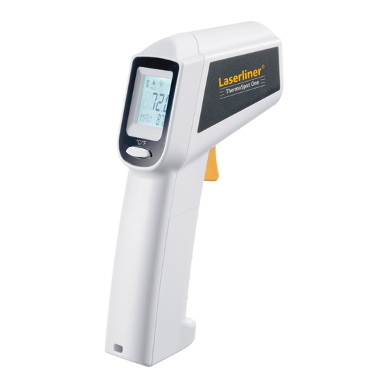 LaserLiner ThermoSpot One Bedienungsanleitung