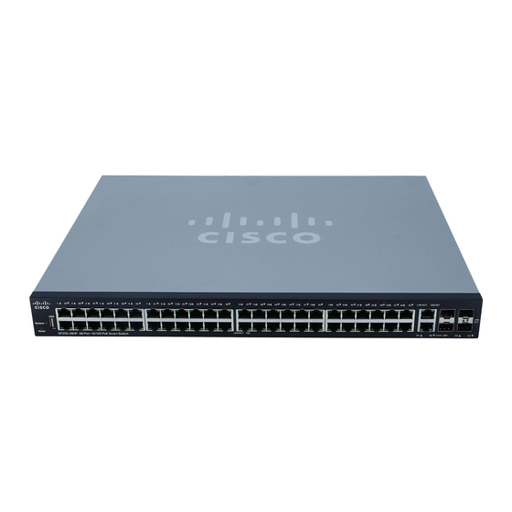Cisco SF250-48HP Handbücher