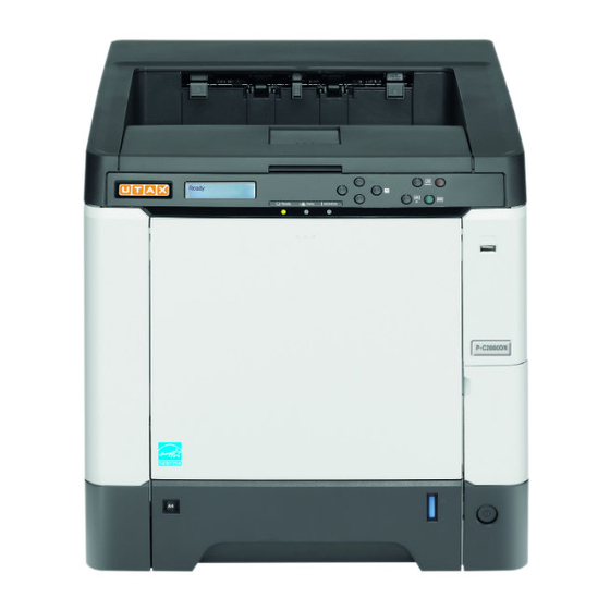 Triumph Adler P-C2160DN Bedienungsanleitung