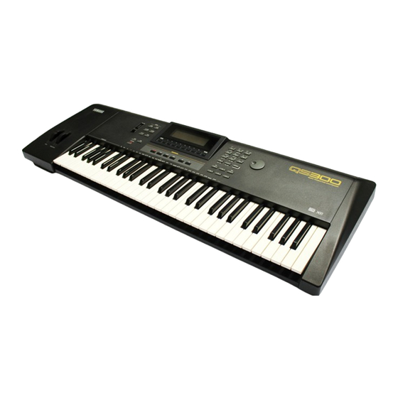 Yamaha QS300 Bedienungsanleitung