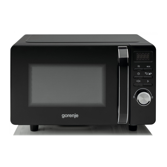 Gorenje MO20S4BC Bedienungsanleitung