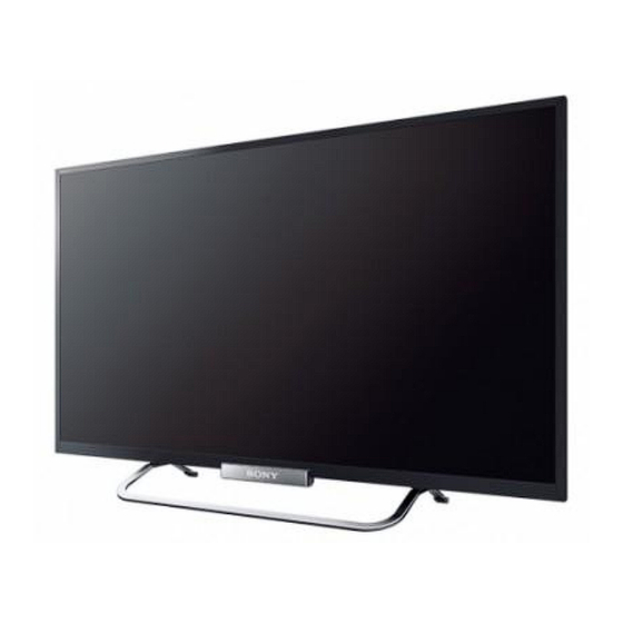 Sony yetnet KDL-32W655A Kurzanleitung