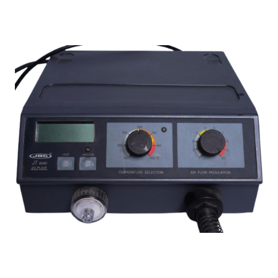 jbc JT 6040 Bedienungsanleitung