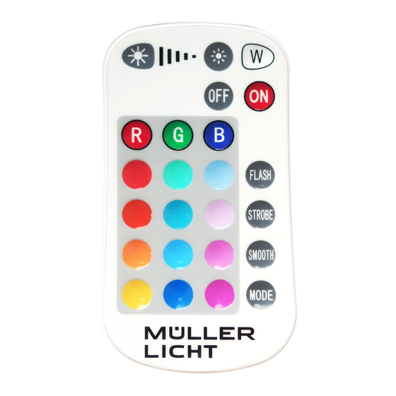Muller-Licht RGB+ Kurzanleitung