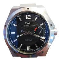 iwc GROSSE INGENIEUR Bedienungsanleitung