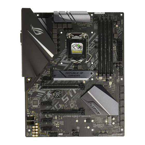 Asus ROG STRIX B360-F GAMING Handbuch
