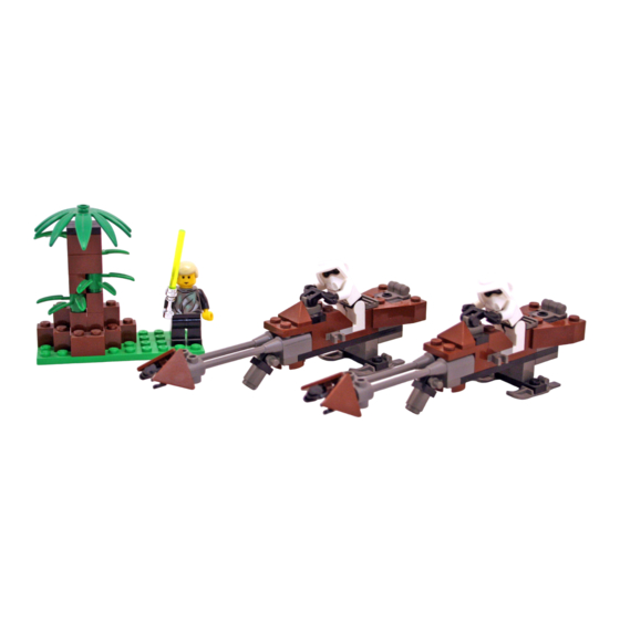 LEGO SYSTEM STAR WARS SPEEDER BIKES Bedienungsanleitung