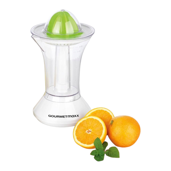gourmetmaxx 00812 Gebrauchsanleitung