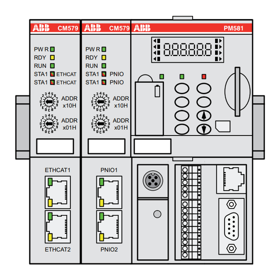 ABB CM579-PNIO Montageanweisung