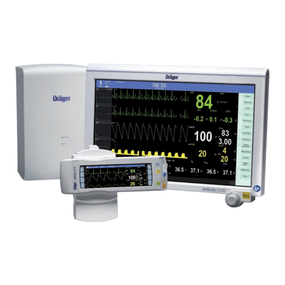 Dräger Infinity Acute Care System Gebrauchsanweisung