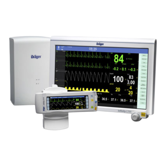 Dräger Infinity Acute Care System Gebrauchsanweisung