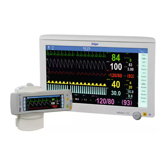 Dräger Infinity Acute Care System Gebrauchsanweisung