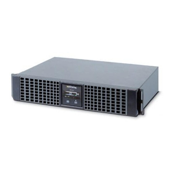 socomec NRT-U1100 Installationsanleitung