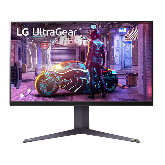 LG UltraGear 32GQ850 Handbuch
