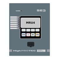 Seg HighPROTEC MRU4 Handbuch