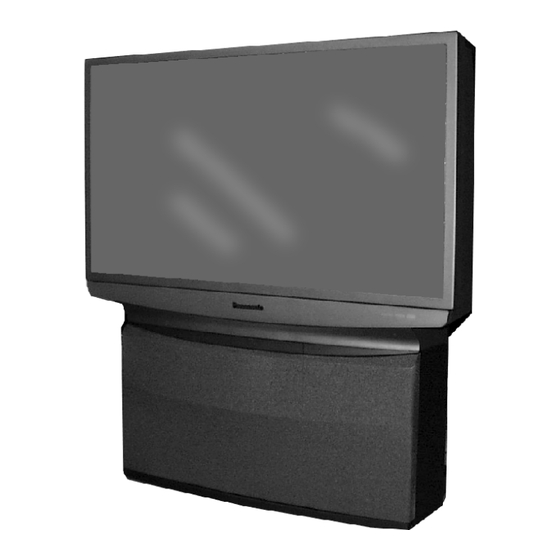 Panasonic TX-47PT1F Serviceanleitung