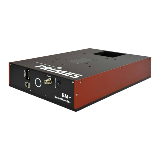 primes BeamMonitor BM+-Serie Originalbetriebsanleitung