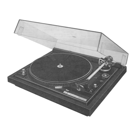 Dual 604 Betriebsanleitung