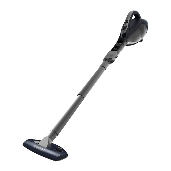 Black+Decker DVA315J Dustbuster Bersetzung Der Ursprünglichen Anweisungen