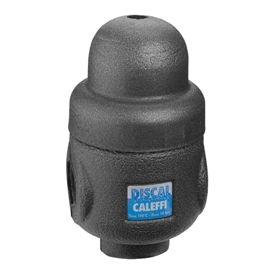 Caleffi CBN serie Montageanleitung