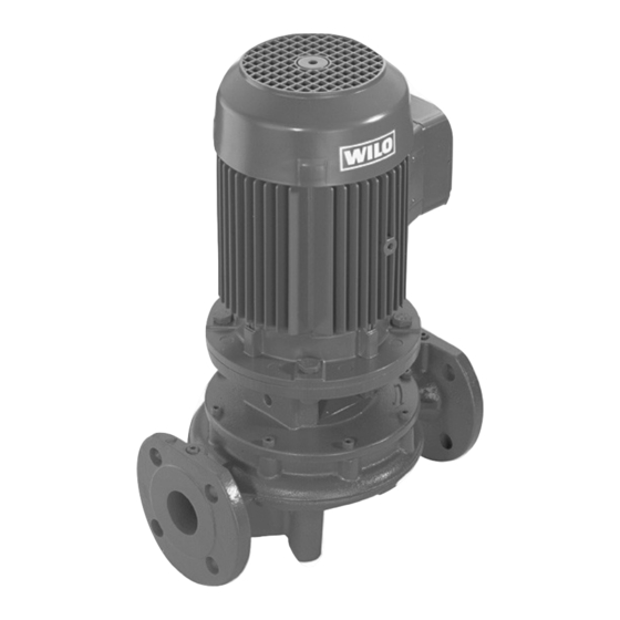 Wilo IPL-Serie Einbau- Und Betriebsanleitung