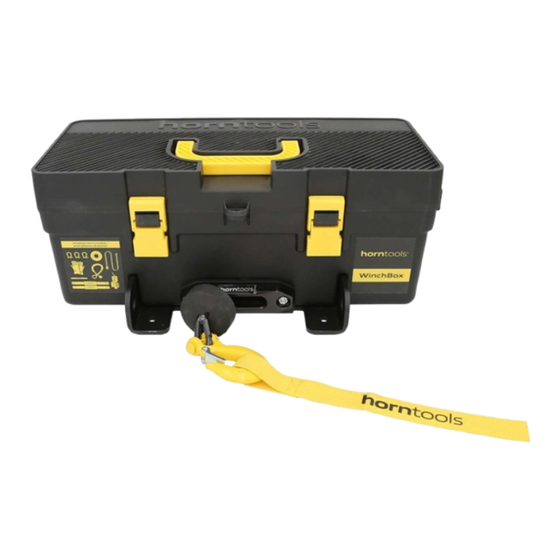 horntools Winch Box Benutzerhandbuch