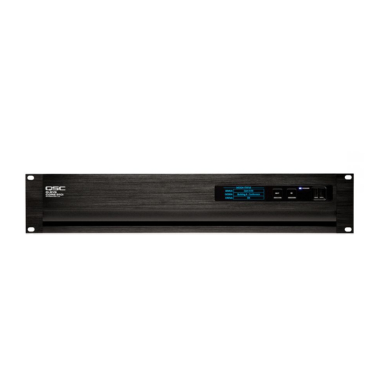 QSC Q-SYS CORE 510i Benutzerhandbuch