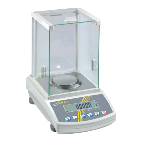 KERN AEJ 200-5NM Betriebsanleitung