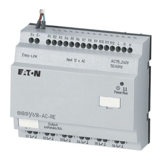 Eaton EASY618-serie Montageanweisung